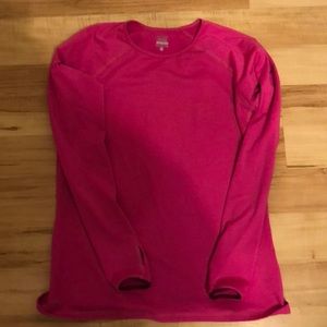 Hot pink Nike pull over